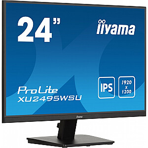 Monitor 24 cale XU2495WSU-B7 IPS,16:10,300cd,4ms,HDMI,DP,3xUSB(3.2),  1xUSB-c,2x2W,FlickerFree 