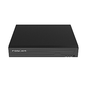 Network video recorder FOSCAM FN9108HE 8-channel 5MP POE NVR Black