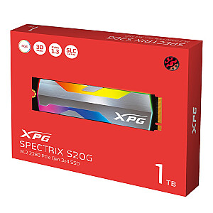 XPG SPECTRIX S20G M.2 500 GB PCI Express 3.0 3D NAND NVMe