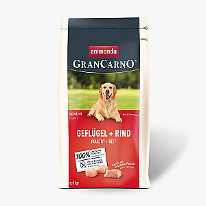 ANIMONDA Gran Carno Senior Poultry + beef 1kg