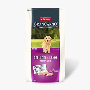 ANIMONDA Gran Carno Junior Poultry with Lamb - dry dog ​​food - 12 kg