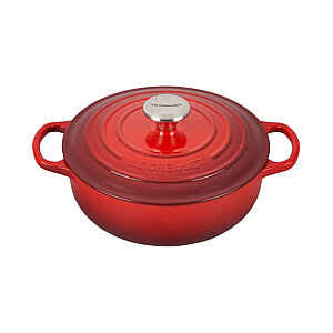 Le Creuset Кастрюля чугунная круглая &Oslash;24см / 3,4л красная