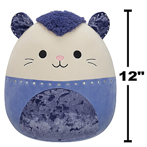 SQUISHMALLOWS W20 Plīša rotaļlieta, "Velvet" sērija, 30 cm