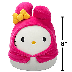 SQUISHMALLOWS HELLO KITTY W20 Plīša rotaļlieta, 20 cm