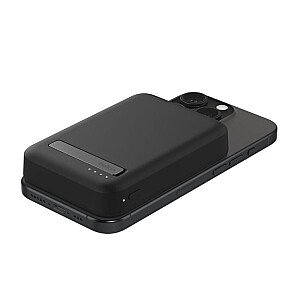 Powerbank с подставкой 8000мАч Qi2 MagSafe Black 