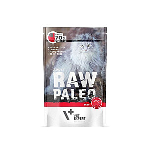 RAW PALEO Adult Cat Beef - влажный корм для кошек - 100 г