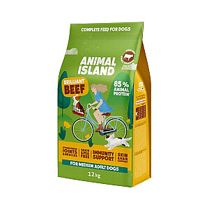 ANIMAL ISLAND Brilliant beef - сухой корм для собак - 12 кг