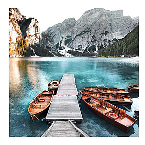 Foto glezna 30x30cm TYROL BOATS GL-02001