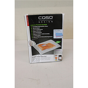 SALE OUT. Caso Bags 50 pcs. for Vacuum sealer 20x30cm | Caso | Foil Bags | 01219 | 50 units | Dimensions (W x L) 20 x 30 cm | Transparent | DAMAGED PACKAGING