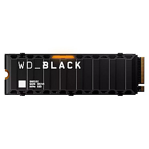 Western Digital melns WDS400T2XHE iekšējais SSD 4TB M.2 PCI Express 4.0 NVMe