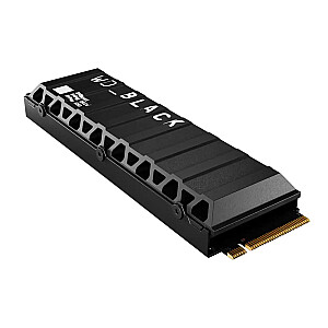 Western Digital melns WDS400T2XHE iekšējais SSD 4TB M.2 PCI Express 4.0 NVMe