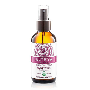 ALTEYA Organic Bulgaria Rose Water Spray mitrinošs sejas toniks 120ml