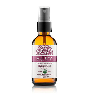 ALTEYA Organic Bulgaria Rose Water Spray drėkinamasis veido tonikas 60 ml