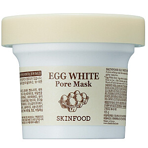 SKINFOOD Pore Mask Egg White poras sutraukianti kaukė veidui 120g