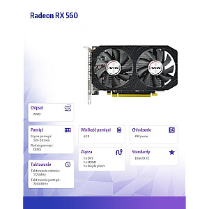 Видеокарта Radeon RX 560 4 ГБ GDDR5