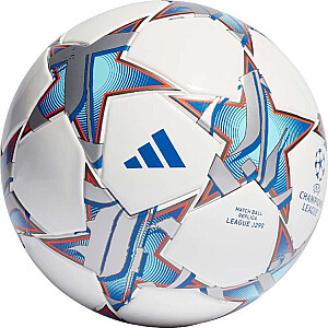 Adidas futbolo kamuolys adidas UCL Junior 290 Liga 23/24 Grupės etapas vaikams balta-mėlyna IA0946 4