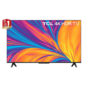 Телевизор TCL 43P637 109,2 см (43") 4K Ultra HD Смарт ТВ Wi-Fi Черный