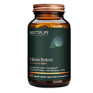 DOCTOR LIFE Vision Restore Advanced Eye Support диетическая добавка 60 капсул