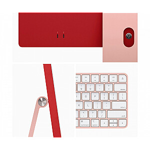 iMac 24 дюйма: M3 8/8, твердотельный накопитель 8 ГБ, 256 ГБ — розовый