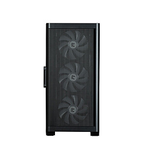 Корпус M4 BLACK mATX Mini Tower 4 вентилятора ARGB