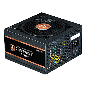 GigaMax III 650W 80+ Bronze ATX 3.0 barošanas bloks