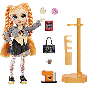 MGA Rainbow High Sparkle & Shine modes lelle - CLEMENTINE (oranža)