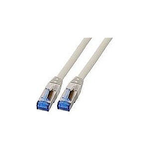 EFB Patchcable S / FTP, Cat.6A, Cat.7 Rawcable TPE superflex, 2m, pilka (K5525FGR.2)