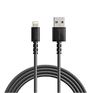 Anker PowerLine Select, USB-A to Lightning Cable, 1.8M, Black | Anker