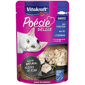 VITAKRAFT Poésie Delice žuvies pasirinkimas - šlapios katės ėdalas - 6 + 1 x 85g