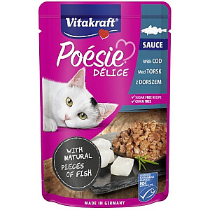 VITAKRAFT Poésie Delice žuvies pasirinkimas - šlapios katės ėdalas - 6 + 1 x 85g