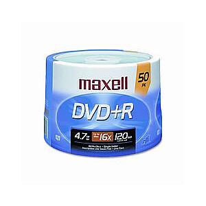 Maxell DVD+R 4.7ГБ 16x Спиндель 50шт 50 шт.