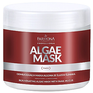 FARMONA PROFESSIONAL Algae Mask odmładzająca maska algowa ze śluzem ślimaka 160g