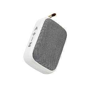 Pārnēsājams bezvadu Bluetooth skaļrunis V5.0, balts