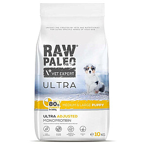 VetExpert Raw Paleo Ultra Turkey Medium&Large Puppy - Сухой корм для собак - 10кг