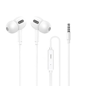 Laidinės HiFi ausinės 3.5 mm (Balta)