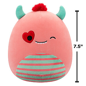 SQUISHMALLOWS Mīkstā rotaļlieta, Valentīndienas sērija, 19 cm