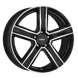 Dezent KG dark Black/polished 7,5x18 5x120 ET40 CB64,1 R14 810 kg TKGF9BP40E Dezent