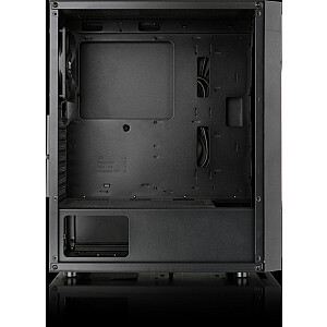 Корпус Versa XM1 Black Steel с вентилятором 120 мм USB3.0 - черный