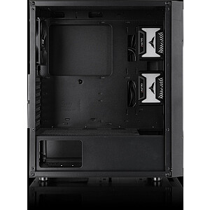 Корпус Versa XM1 Black Steel с вентилятором 120 мм USB3.0 - черный