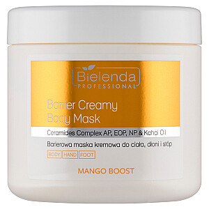 BIELENDA PROFESSIONAL Mango Boost barjeru maska krēmveida ķermenim, rokām un kājām 600g