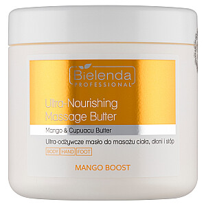 BIELENDA PROFESSIONAL Mango Boost ultra-mitrinoša ķermeņa masāžas sviests rokām un kājām 500ml