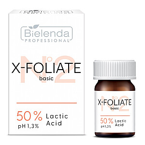 BIELENDA PROFESSIONAL X-Foliate Basic кислотa молочная 50% 5мл