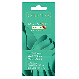 DERMIKA Maestria Anti-Age Therapy Bio Kolagen 5% luksusowa maseczka pod oczy 3 x 1,5ml