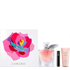 SET LANCOME La Vie Est Belle EDP spray 50ml + BODY LOTION 50ml + MASCARA 2ml