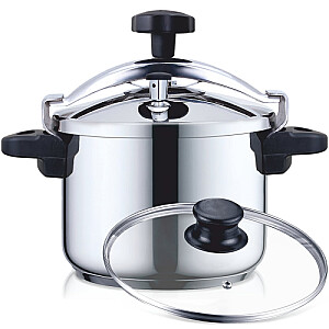 Haeger PC-8SS.020A Pressure Cooker Plus Spiediena katls 2in1 8L