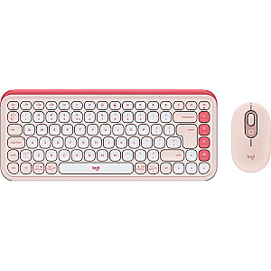 Logitech POP ICON Combo Rozā