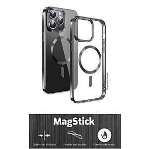 Swissten Clear Jelly Magstick Metallic Case Aizsargapvalks Priekš Apple iPhone 16 Pro Max