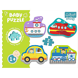 Puzlis TREFL BABY PUZZLE Transports 2+ T36075