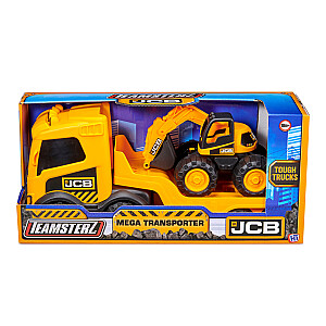 JCB Kravas automašīnas komplekts ar ekskavatoru, 36 cm