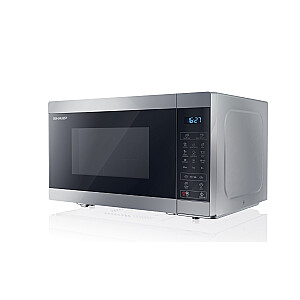 Sharp Home Appliances YC-MG81E-S настольная микроволновая печь с грилем 28 л 900 Вт черный, серый